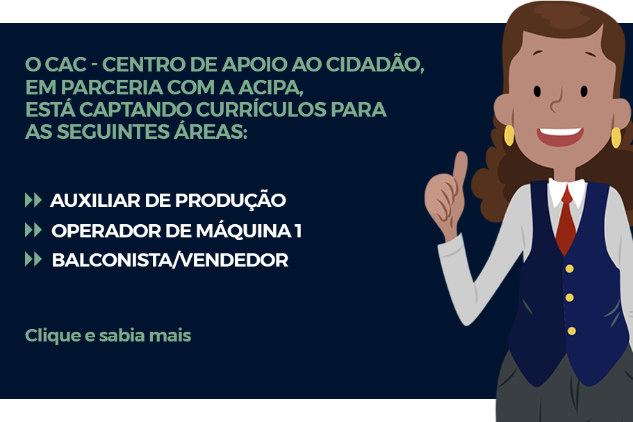 Imagem 1 da notícia: CAC abre processo seletivo para área de produção